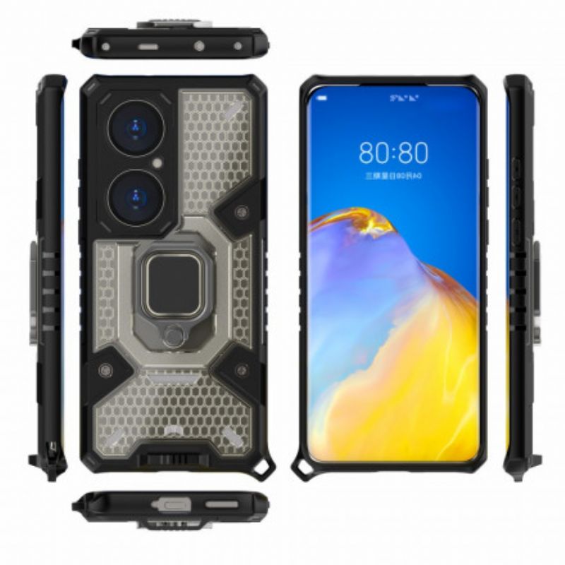 Cover Huawei P50 Pro Modstandsdygtig Hybrid Honeycomb Style