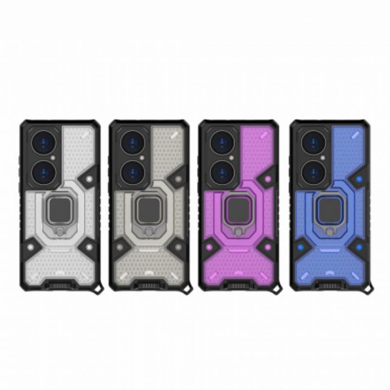 Cover Huawei P50 Pro Modstandsdygtig Hybrid Honeycomb Style