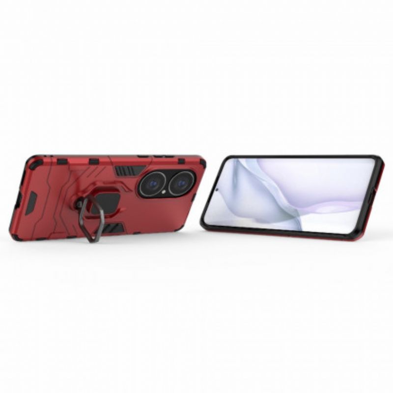 Cover Huawei P50 Pro Modstandsdygtig Ring