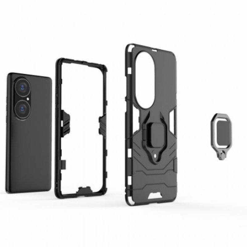 Cover Huawei P50 Pro Modstandsdygtig Ring