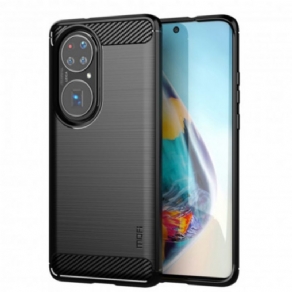 Cover Huawei P50 Pro Mofi Børstet Kulfiber