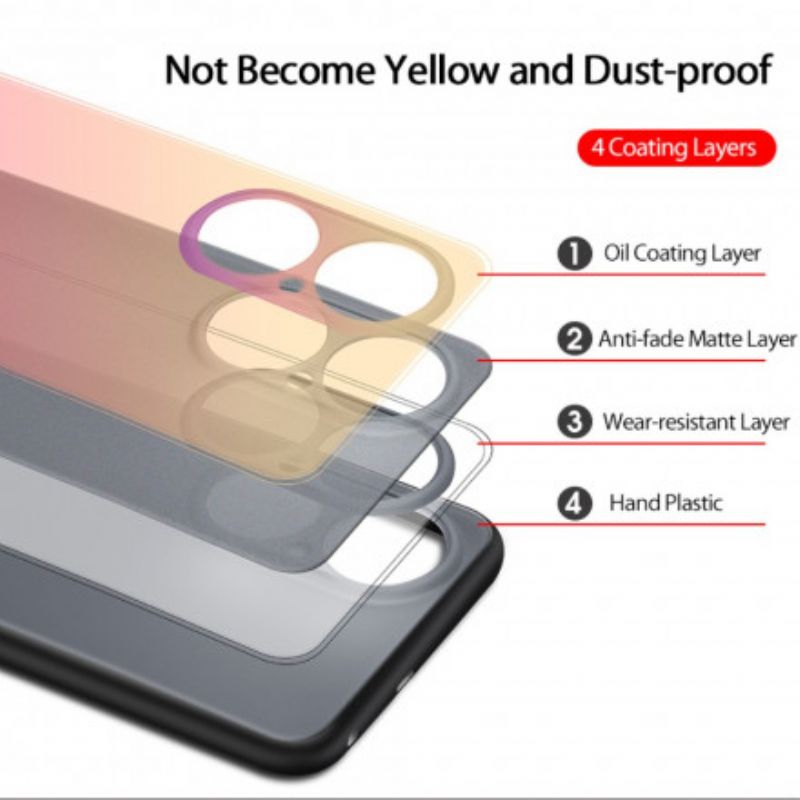 Cover Huawei P50 Pro X-level Mat Med Rem