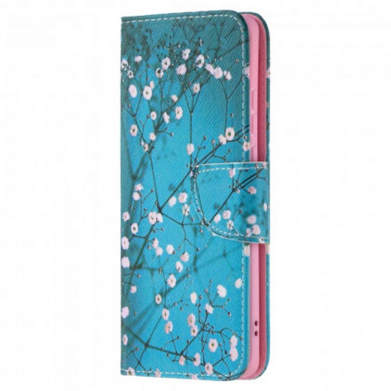 Flip Cover Huawei P50 Pro Blomstrende Træ