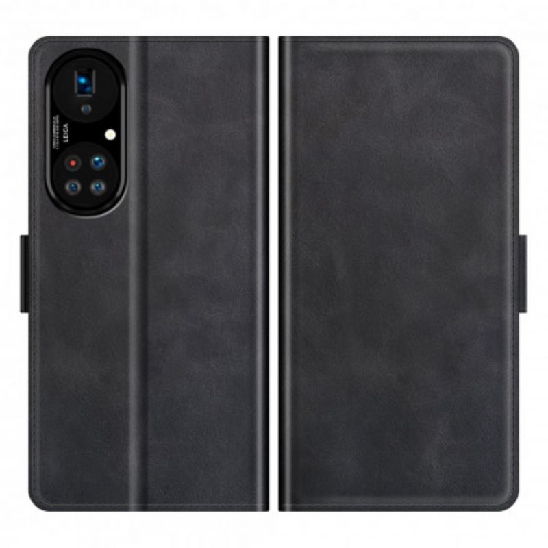 Flip Cover Huawei P50 Pro Læderdesign I Stil