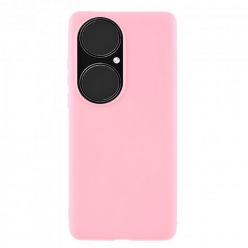 Mobilcover Huawei P50 Pro Mat Stiv Silikone