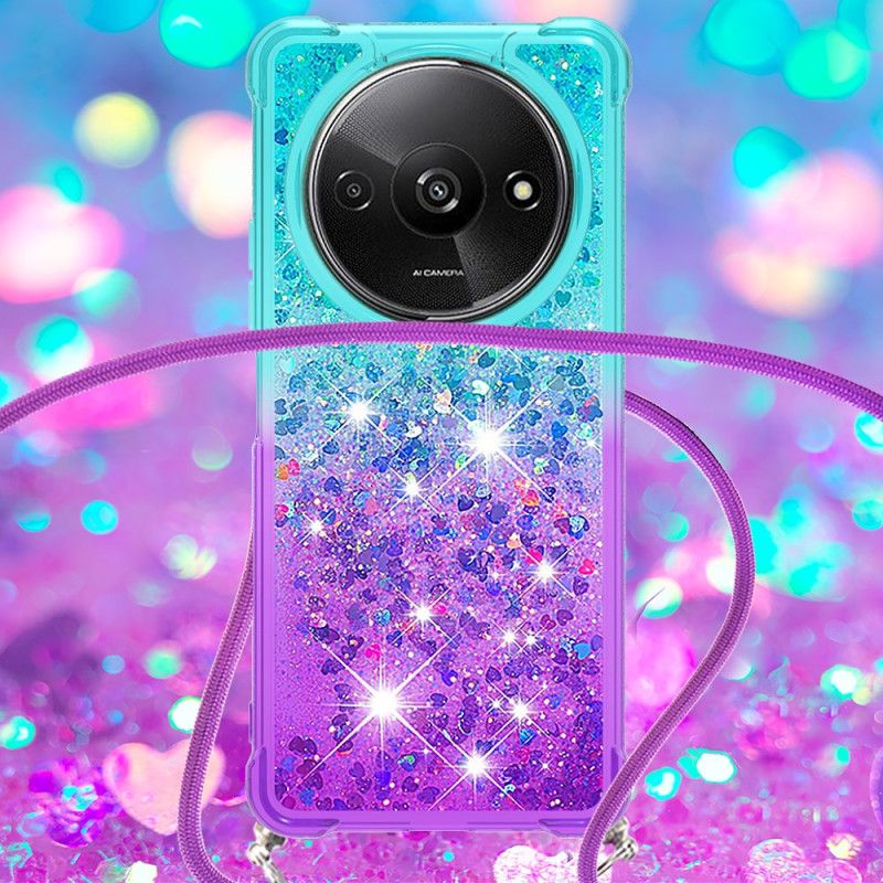 Cover Poco C61 Gradient Glitter