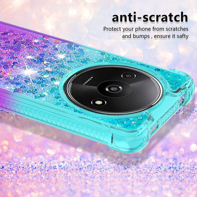 Cover Poco C61 Gradient Glitter