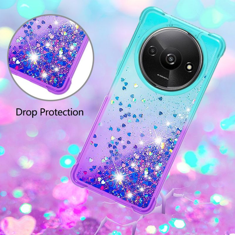 Cover Poco C61 Gradient Glitter