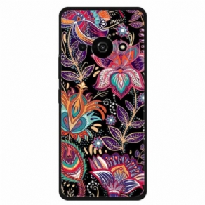 Cover Poco C61 Lilla Blomster