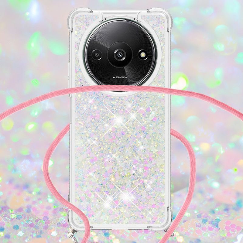 Cover Poco C61 Telefon Etui Glitter