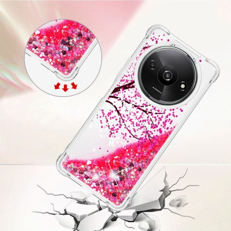 Cover Til Poco C61 Cherry Blossom Glitter