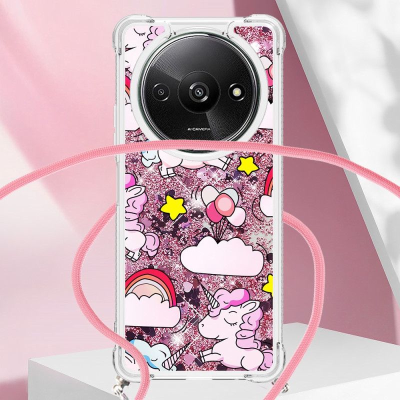 Cover Til Poco C61 Unicorn Glitter