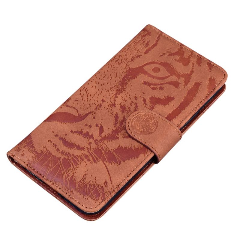 Flip Cover Poco C61 Tiger Footprint