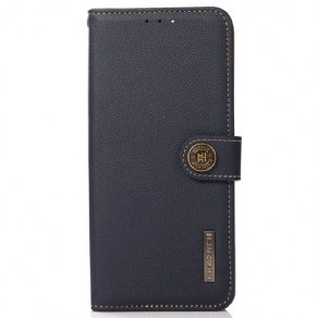 Læder Cover Poco C61 Khazneh Rfid Blocking Wallet