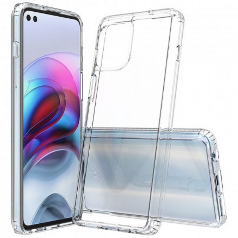 Cover Moto G100 Transparente Forstærkede Hjørner