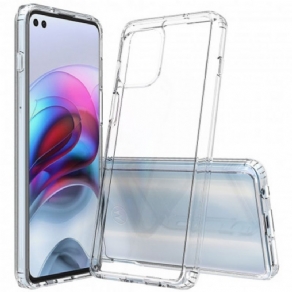 Cover Moto G100 Transparente Forstærkede Hjørner