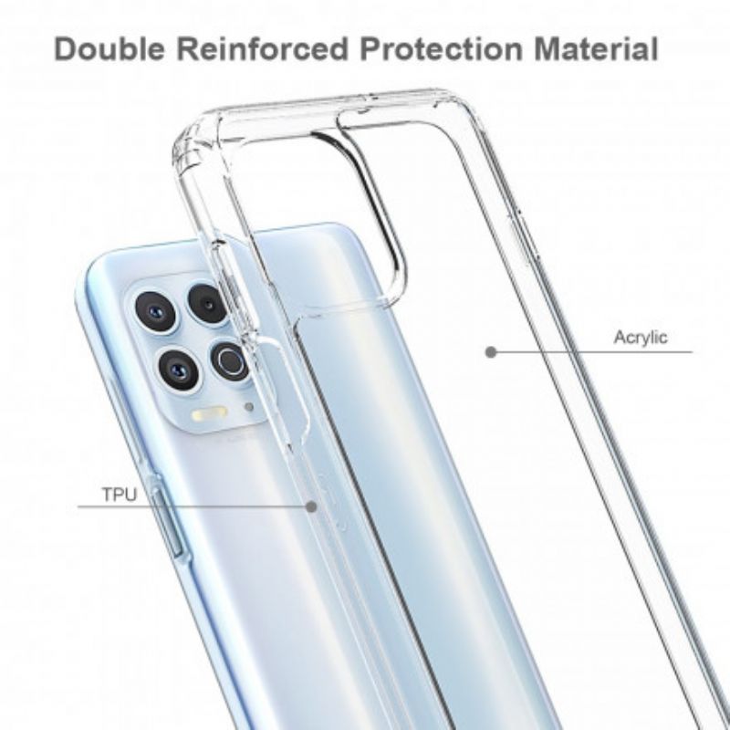 Cover Moto G100 Transparente Forstærkede Hjørner