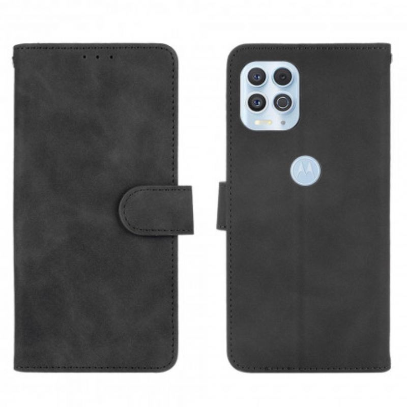 Læder Cover Moto G100 Skin-touch