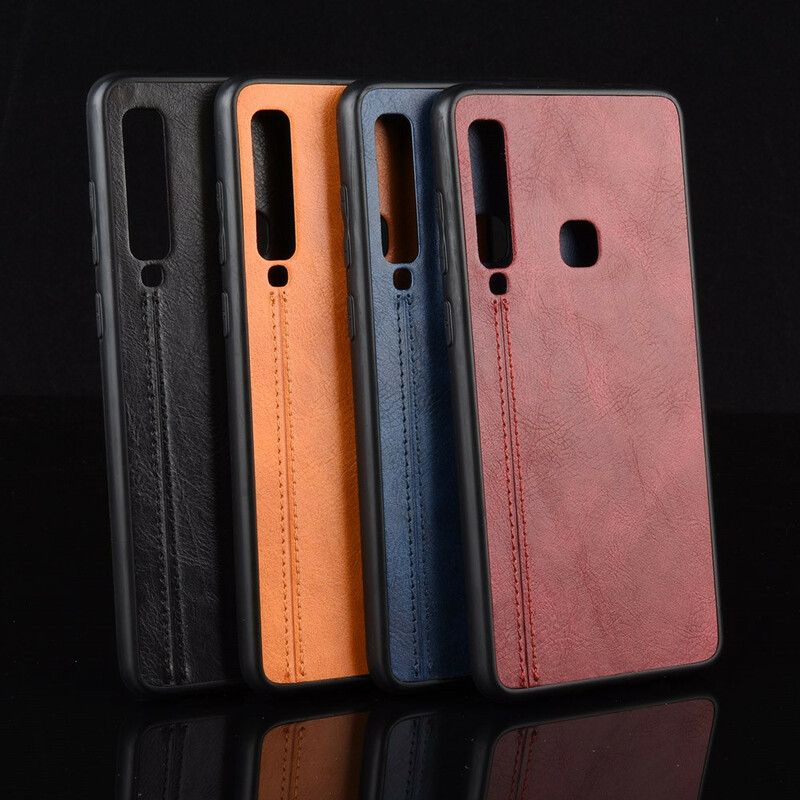 Cover Samsung Galaxy A9 Søm Lædereffekt