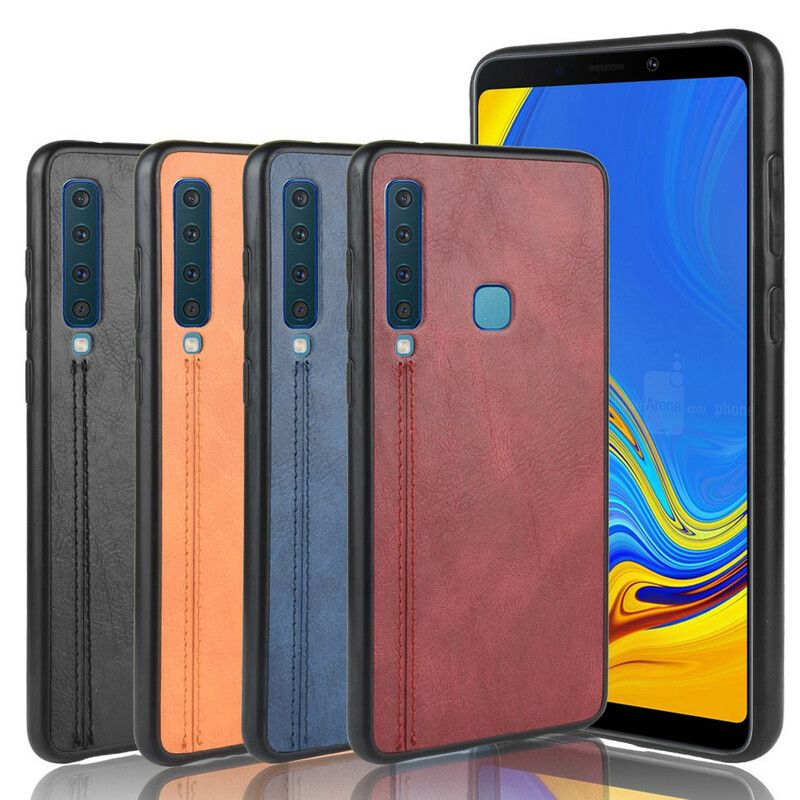 Cover Samsung Galaxy A9 Søm Lædereffekt