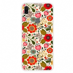 Cover Huawei P Smart Z / Honor 9X Blomstertapet