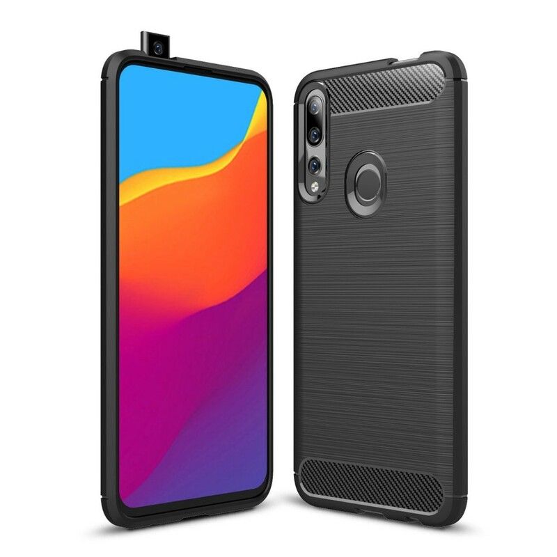 Cover Huawei P Smart Z / Honor 9X Børstet Kulfiber