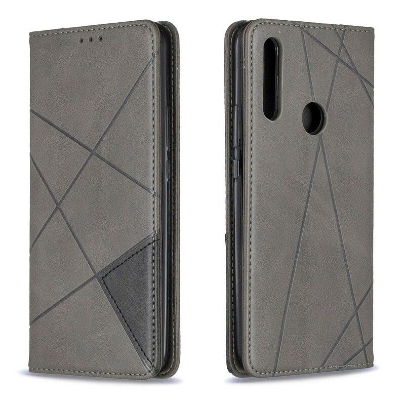 Cover Huawei P Smart Z / Honor 9X Flip Cover Kunstnerstil