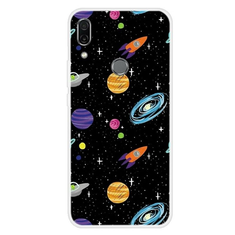 Cover Huawei P Smart Z / Honor 9X Planet Galaxy