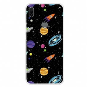 Cover Huawei P Smart Z / Honor 9X Planet Galaxy