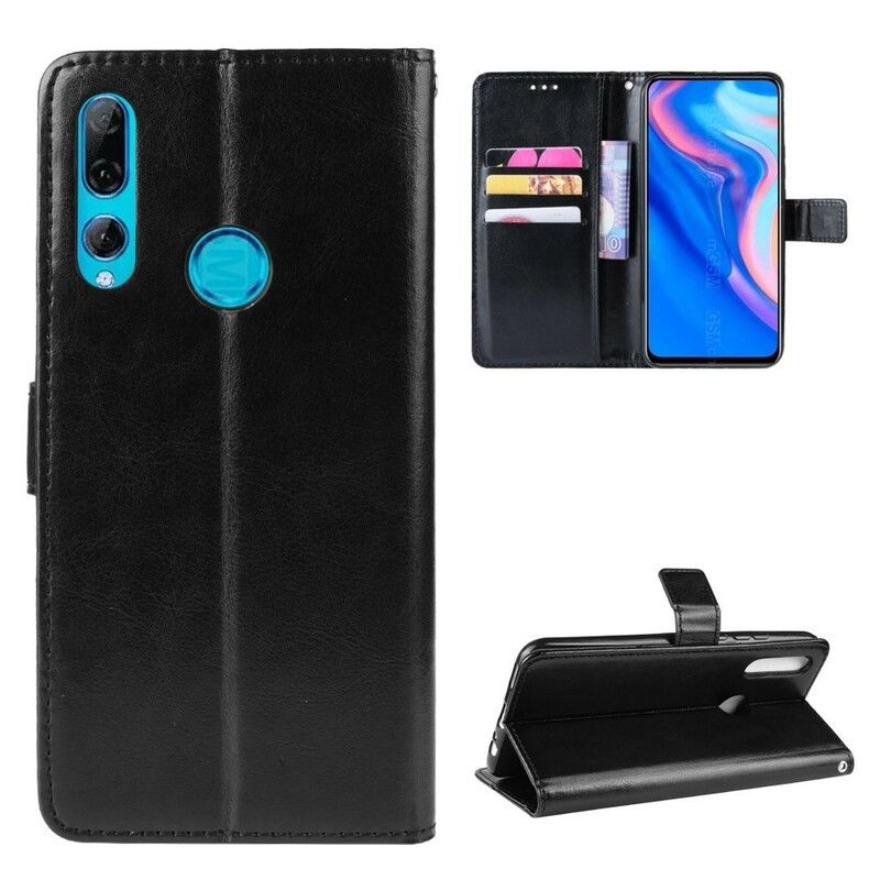 Flip Cover Huawei P Smart Z / Honor 9X Flashy Imiteret Læder