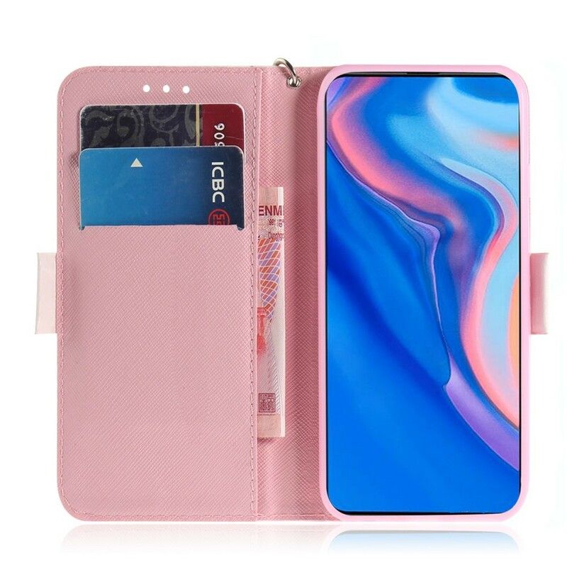 Flip Cover Huawei P Smart Z / Honor 9X Med Snor Thong Hamstere