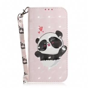 Flip Cover Huawei P Smart Z / Honor 9X Med Snor Thong Panda Love