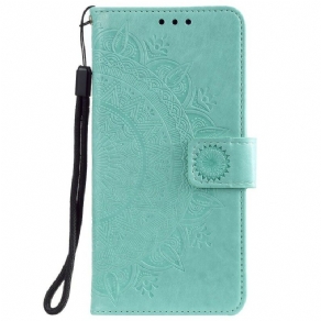 Læder Cover Huawei P Smart Z / Honor 9X Søn Mandala