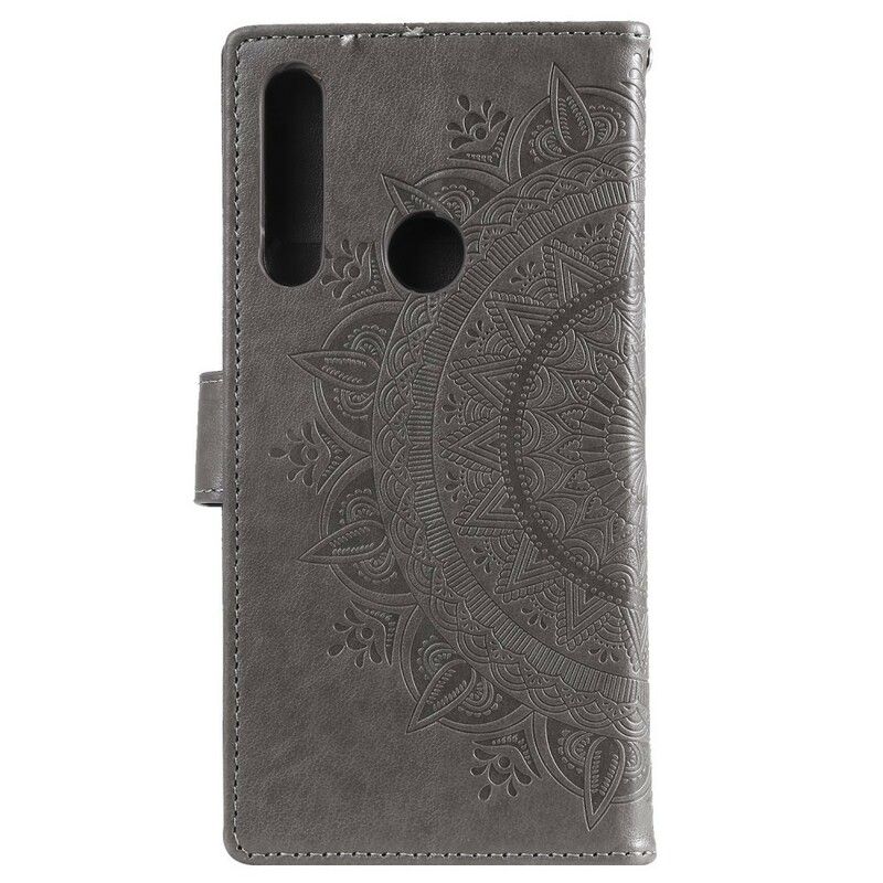 Læder Cover Huawei P Smart Z / Honor 9X Søn Mandala