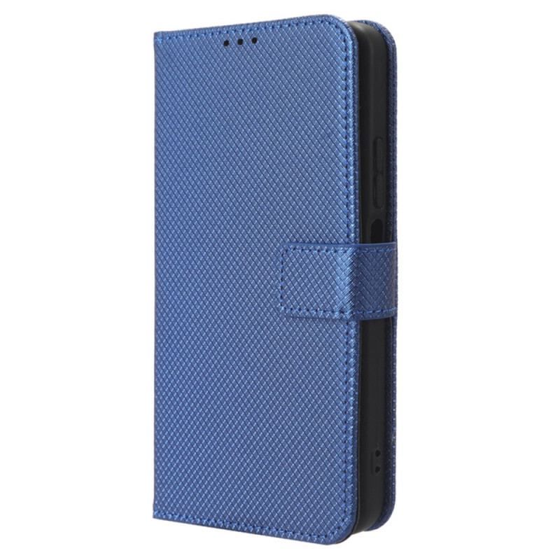 Flip Cover Xiaomi Redmi Note 12 4G Med Snor Stilfuldt Strappy Imiteret Læder