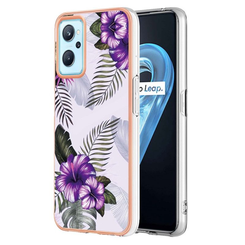 Cover Realme 9i Mini Lilla Blomster