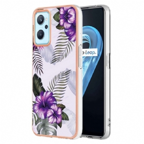 Cover Realme 9i Mini Lilla Blomster