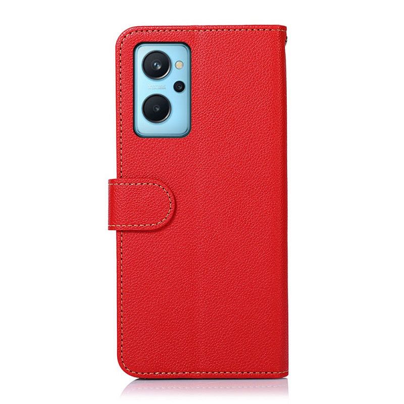 Flip Cover Realme 9i Khazneh Bicolor Bladholder