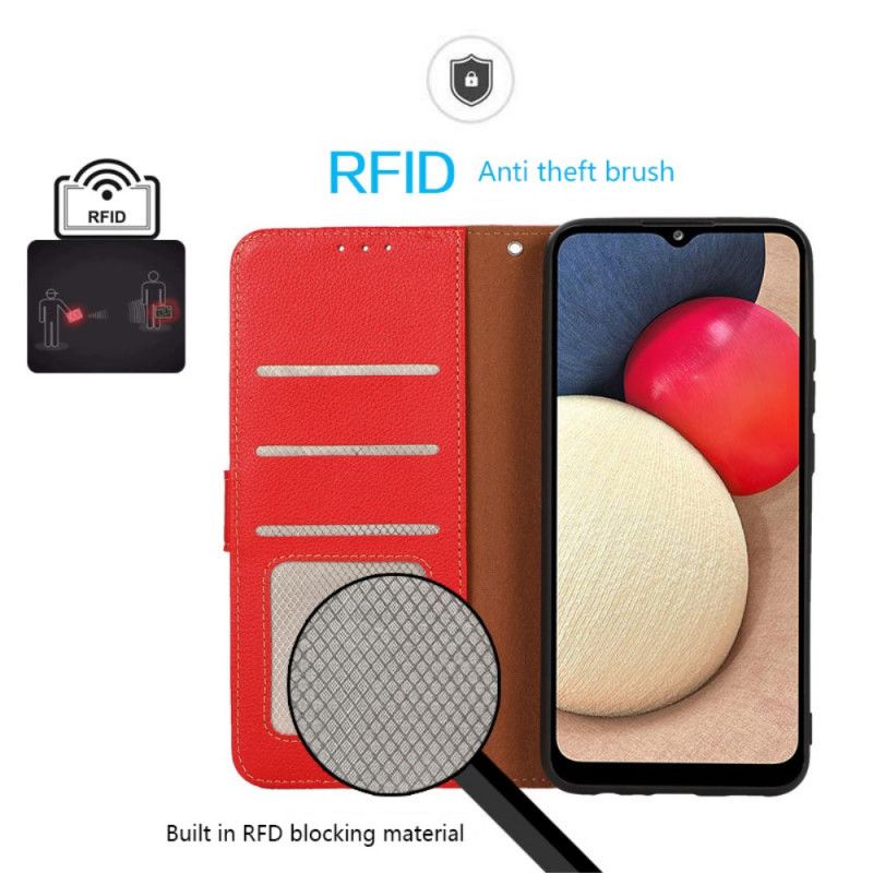 Flip Cover Realme 9i Khazneh Bicolor Bladholder