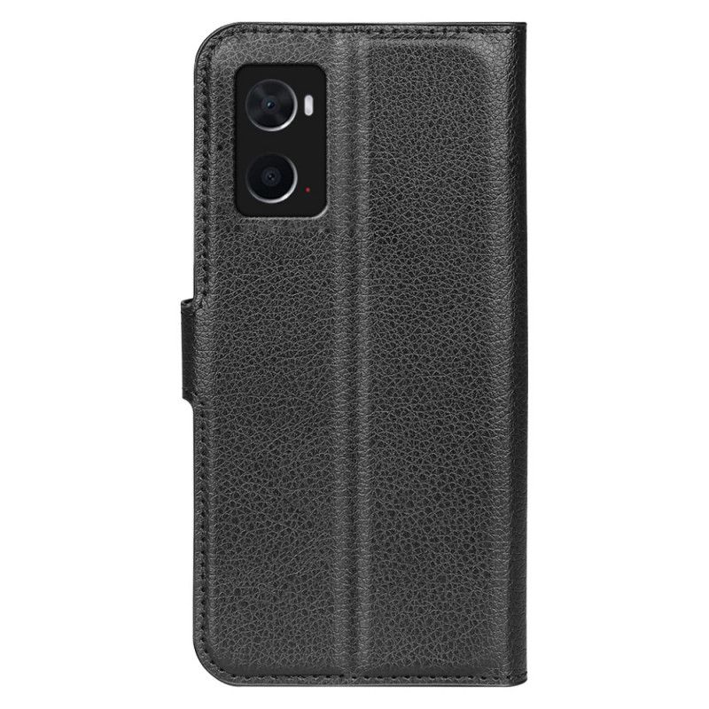 Flip Cover Realme 9i Litchi Retro