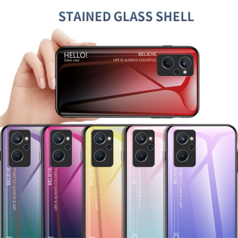 Mobilcover Realme 9i Hej Hærdet Glas