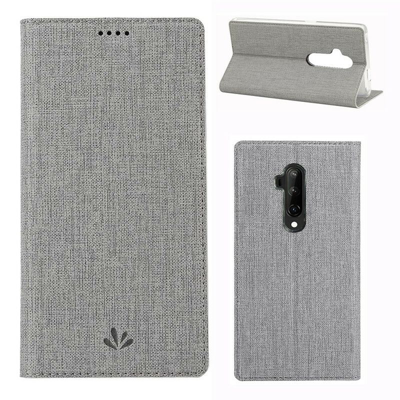 Cover OnePlus 7T Pro Flip Cover Tekstureret