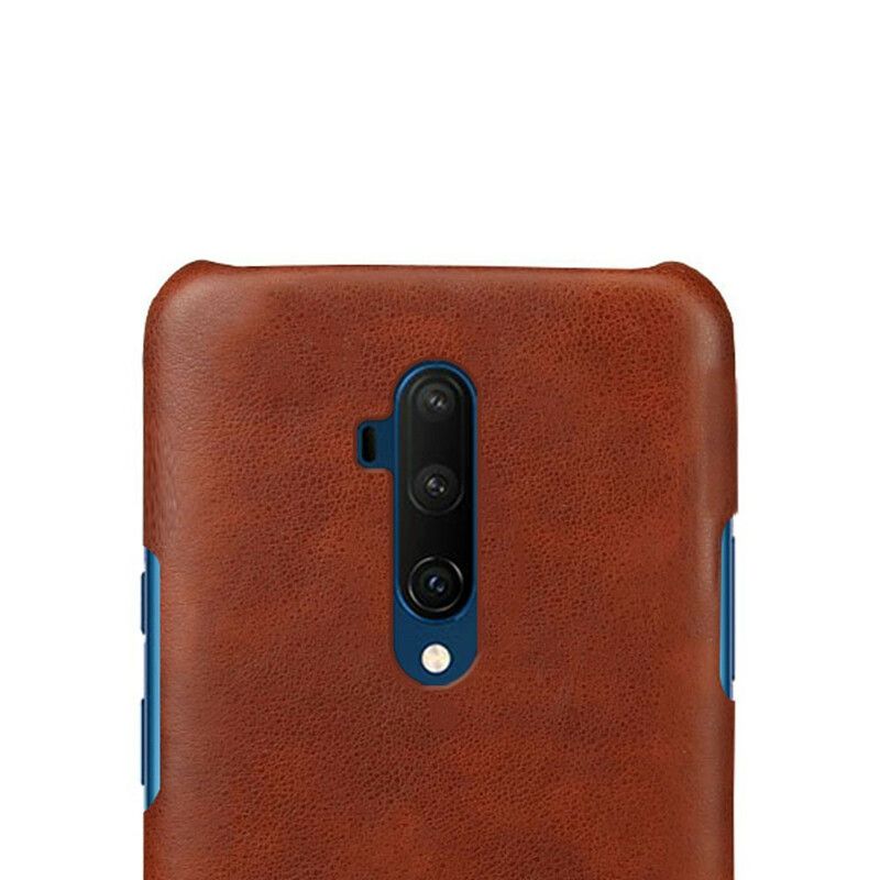 Cover OnePlus 7T Pro Ksq Lædereffekt