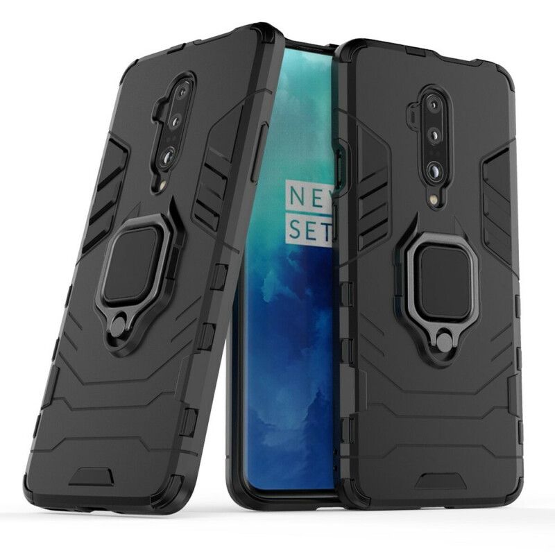 Cover OnePlus 7T Pro Modstandsdygtig Ring