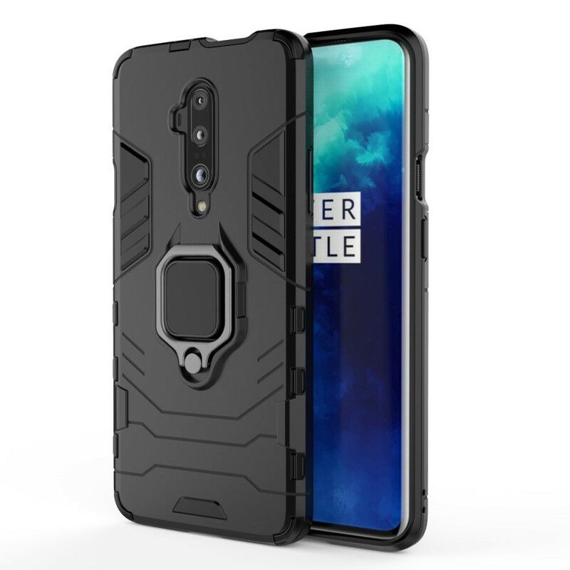 Cover OnePlus 7T Pro Modstandsdygtig Ring