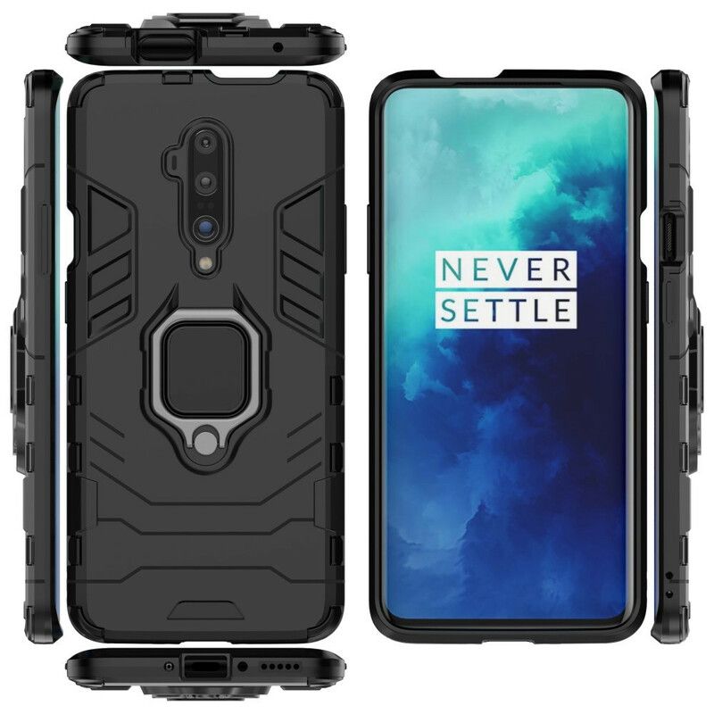 Cover OnePlus 7T Pro Modstandsdygtig Ring