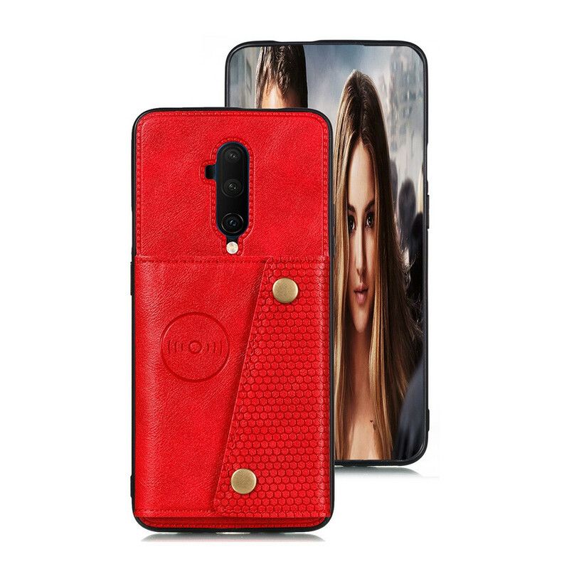 Cover OnePlus 7T Pro Punge Etui Snap Tegnebog