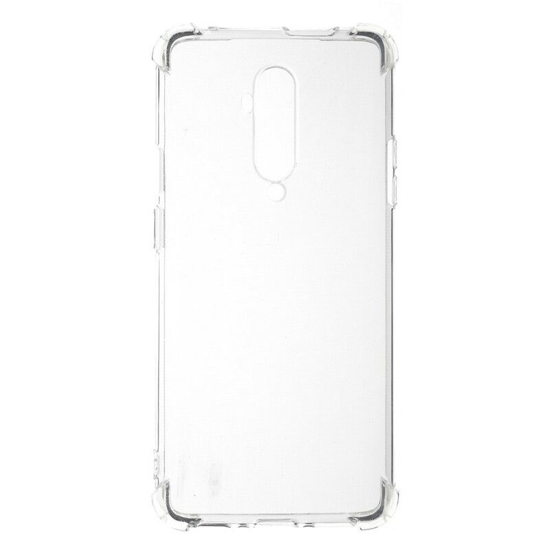 Cover OnePlus 7T Pro Transparente Forstærkede Hjørner