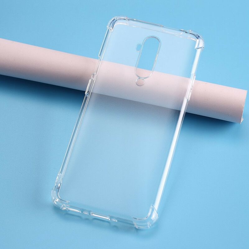 Cover OnePlus 7T Pro Transparente Forstærkede Hjørner