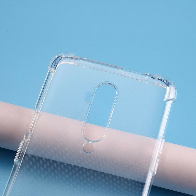 Cover OnePlus 7T Pro Transparente Forstærkede Hjørner